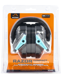 Walkers Razor Compact Ear Muffs 24 dB Teal