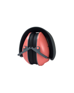 Radians Coral Black Over-Head Earmuffs 21 dB