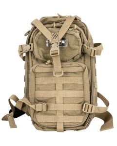 GPS Bags Tan Lockable 2 Handgun Gun Case with 600D Polyester Material and YKK Zipper T1611BOB