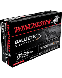Winchester Ballistic Silvertip 25-06 Rem 85 Grain Fragmenting Polymer Tip Ammo  (Box) / Rebate Eligible