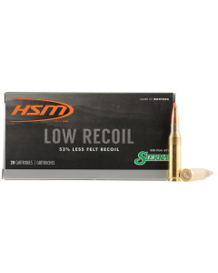 Hsm Low Recoil 7mm-08 Rem 140 Grain Orange Polymer Tip (Box)