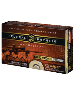 Federal Premium 6mm Creedmoor 105 Grain Berger Hybrid Open Tip Match (Box)