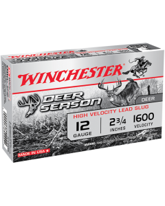 Winchester Deer Season 12 Gauge 2.75 1 1/8 oz Slug X12DS (Box)