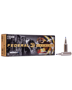 Federal Premium 270 WSM 136 Gr Terminal Ascent (Box)