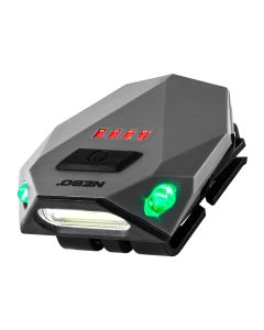 NEBO Einstein Black 100 Lumens Rechargeable Cap Light