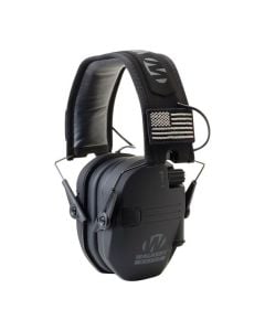 Walkers Razor Patriot Slim Black Electronic Earmuffs