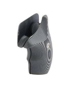 Vz Grips Tactical Checkered G-10 Grips for Smith & Wesson J Frame (Black/Gray)