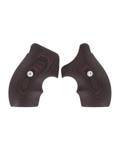 Vz Grips G-10 Grips for Smith & Wesson J Frame (Black Cherry)