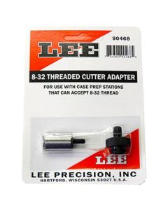 Lee Precision Threaded Cutter Adapter 8-32 with Lock Stud