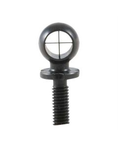 Kns Precision, Inc. Crosshairs Standard Hooded Front Sight Brass Black