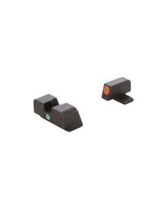 Ameriglo I-dot Sight Set Orange Outline For Fn High Power Black