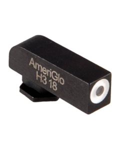 Ameriglo 0.165''x0.140'' Green W/white Outline Sight For Glock~