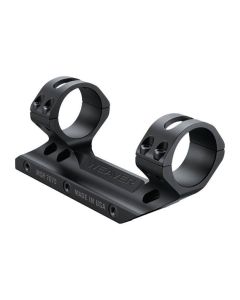 Weaver Premium MSR 30mm Fixed Optics Mount - 7075-T6 Aluminum, Black