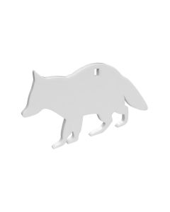 Birchwood Casey AR500 3/8" Steel 1 Hole Animal Silhouette Target - Raccoon 1/ct