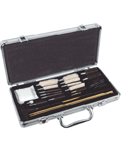 Hoppes Deluxe Multi-Caliber Gun Cleaning Kit 31-Piece Metal Case