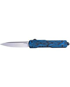Hogue Counterstrike Auto OTF Knife Drop Point G10 Cover 3.35" Blue