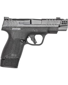 Smith & Wesson Performance Center M&P Shield Plus Carry Comp 9mm 4" 15+1 w/Night Sights Optic Ready (Polymer/Armornite)