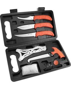 Outdoor Edge Jaeger-Pak 8 Piece Butcher Set with Hard Case