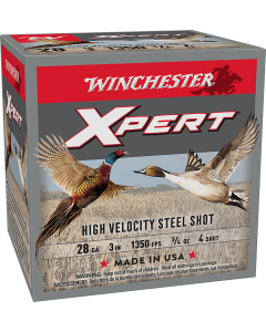 Winchester 28 Gauge 3 3/4 oz 4 Shot 1350 fps Ammo
