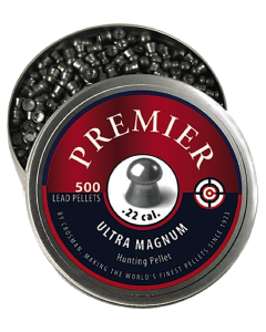 Crosman Premier .22 Caliber Ultra Magnum Pellets 500 Pack (Box)