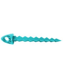 Targettack Teal Green Polycarbonate Plastic Target 3" 12 Pack