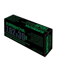 Piney Mountain Green Tracer 7.62mm 110 Gr FMJ 20 Rounds (Box)