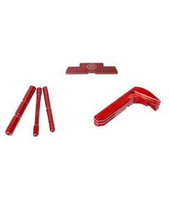 Cross Armory 3-Piece Kit Glock Gen4 Red Anodized Aluminum