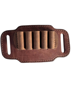 1791 Gunleather Brown Leather Ammo Belt Slide 3006