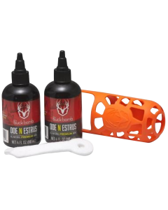 Buck Bomb Rut Kit 4oz Liquid Doe N Estrus Scent
