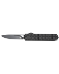 CobraTec Mamba Large Knife D2 Steel Blade (Black Aluminum)