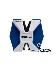 AccuSharp 2-Step Carbide Ceramic Knife Sharpener Blue