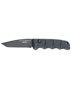 Boker Plus Kalashnikov Auto Tanto D2 Blade Black Handle