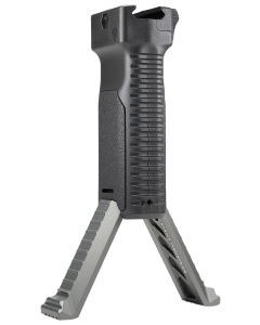 Strike Bipod Grip Gray Polymer Aluminum Legs Picatinny Grey