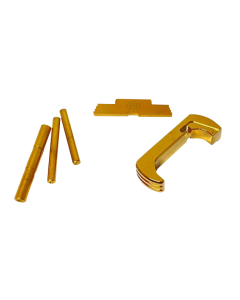 Cross Armory 3-Piece Kit Glock Gen4 Gold Anodized Aluminum