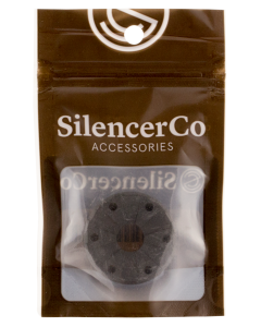 Silencerco Hybrid 9mm Bravo Front Cap Black Silencer End Cap