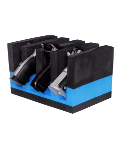 GPS Foam Pistol Cradle Holds 4 Handguns