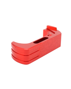 Cross Armory Mag Catch Glock Gen4/5 Red Anodized Aluminum