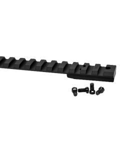 Warne Ruger American Rimfire Vapor Picatinny Rail Black Anodized 15 MOA