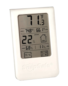 Snapsafe Gun Safe Hygrometer Gray AAA