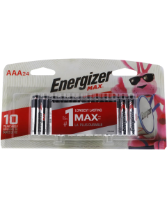 Energizer AAA Max BlackSilver 1.5V Alkaline 24 Pack