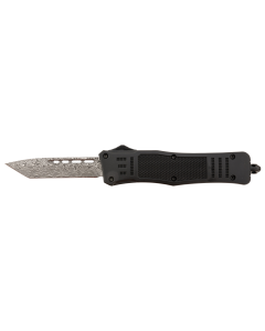 Steel River Knives Spartan Tanto 440C SS Black Handle
