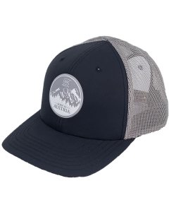 Glock Snapback Born in Austria Hat, Adjustable (Navy/Gray)