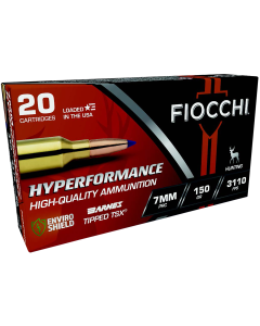 Fiocchi Hyperformance 7mm PRC 150 Gr Barnes Tipped TSX (Box)