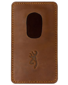 Browning XL Leather Barrel Rest Brown Leather