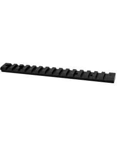 Warne Tikka T3 Vapor Picatinny Rail Black Anodized 0 MOA