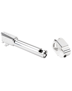 Zaffiri Precision Sig P365 Threadless 9mm Compensator Silver