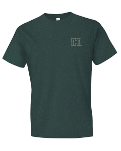 Hornady Men's Double Rocker T-Shirt, Size XL (Olive Heather)