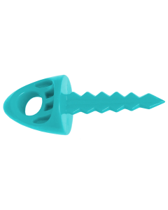 Targettack Teal Green Polycarbonate Plastic Target 1" (12 Pack)