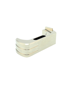 Cross Armory Mag Catch Glock Gen4/5 Silver Anodized Aluminum