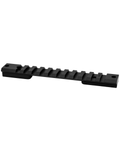 Warne Bergara Picatinny Rail Short Action Black 0 MOA